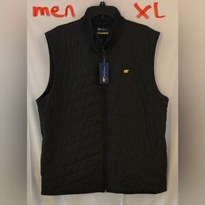 Men's Black Quilted Vest by [Brand]